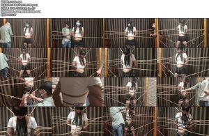 [一绳所爱] 绳模优优被绑成了蜘蛛精蒙眼堵嘴鞭打放置过夜-丝依依