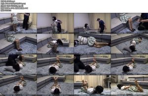 [新月原创] 红豆定拍肉丝JK大长腿驷马绑起来扭动的样子实在是可爱-丝依依