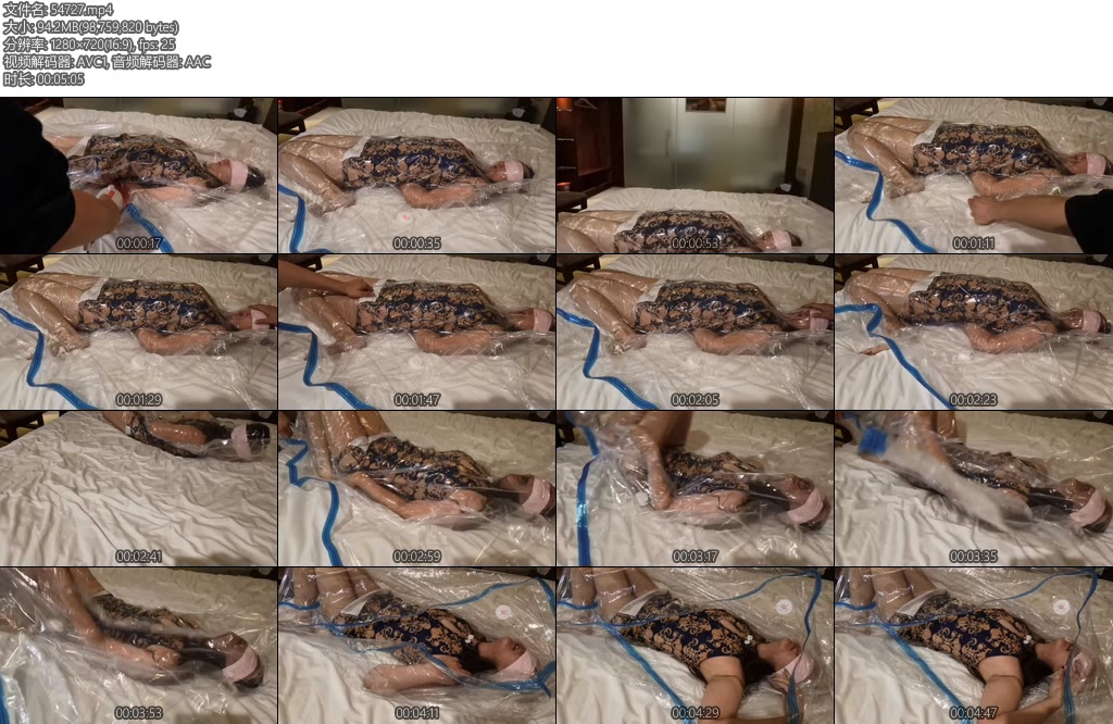 [旺仔原创] 真空袋窒息晕厥骚母狗-丝依依