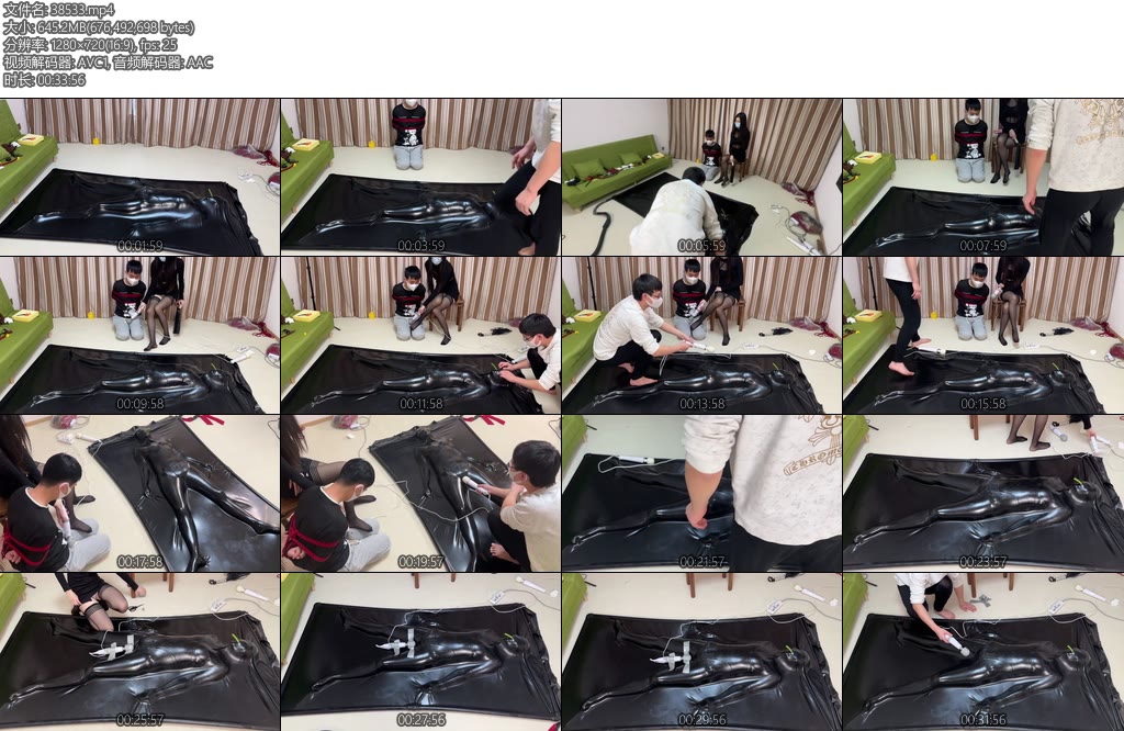 [黑魔法师] 夫妻盗贼的劫难（第三部）剧情夫妻被调教昏迷女生被关入真空床里囚禁男生被日式捆绑玩起了GC游戏谁先身寸那么就要被永久囚禁-丝依依