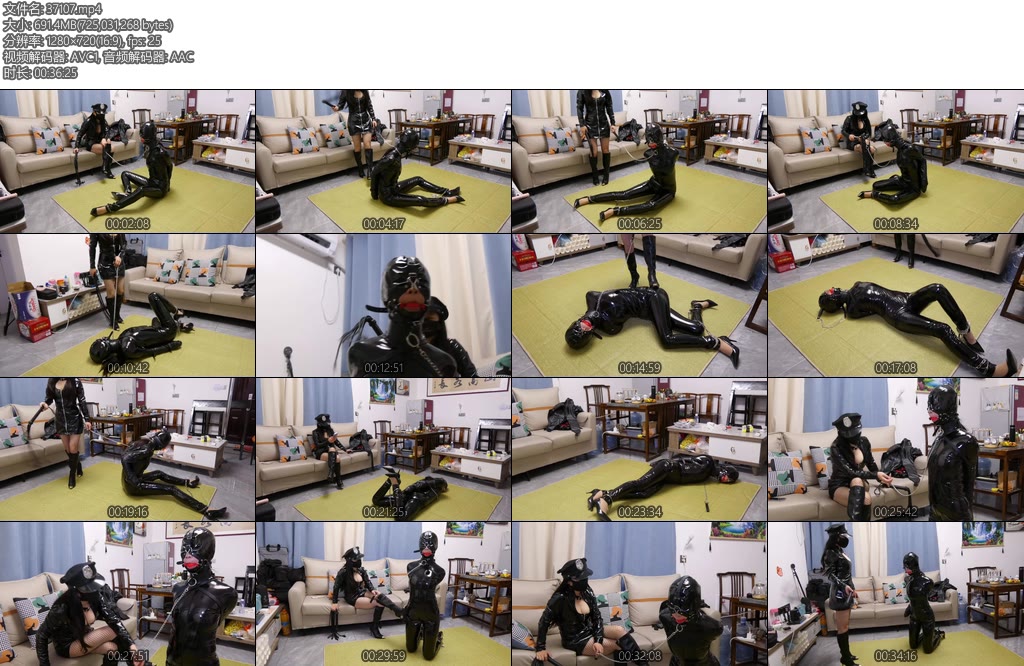 [胜景影视] 不听话女M被女主抽打-丝依依