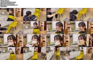 [默示录] 缚艺录小星胶带封嘴固定后肉丝蒙脸-丝依依