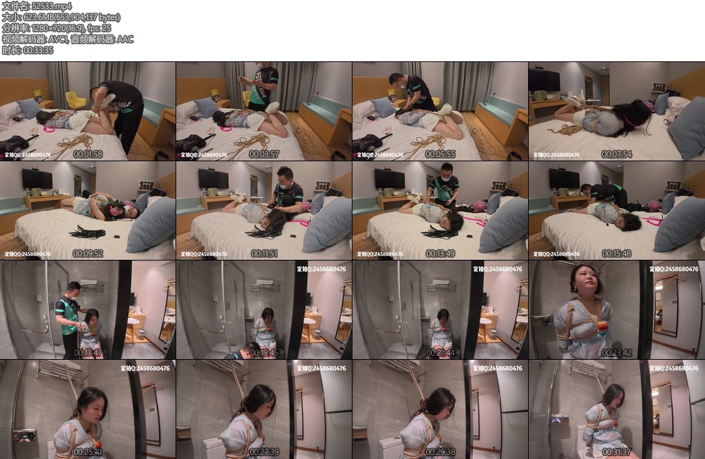 [忧郁的笨鸟] 新模美娜挑战被紧缚-丝依依