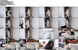 [子衿原创] 新模楠楠试镜汉服五花捆绑挣扎-丝依依