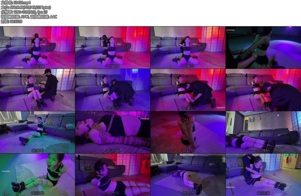 [一绳所爱] 昭月直臂紧缚逃脱挑战-丝依依