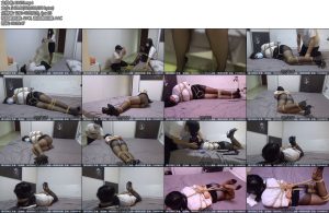 [新月原创] 玉箫同好定拍剧情片反制黑丝搜查官扣环D塞双重塞嘴的超紧日式性感黑丝驷马无法挣脱-丝依依