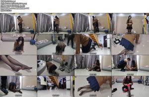 [绳之韵] 可儿黑丝JK少女犬属性训练课之最美搬运工（上集）-丝依依