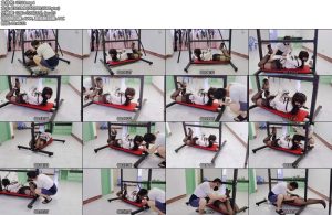 [浅浅原创] 金属拘束架10，一体式组装拘束禁锢-丝依依