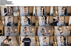 [随心原创] 冷兮内衣单脚吊口球封嘴-丝依依