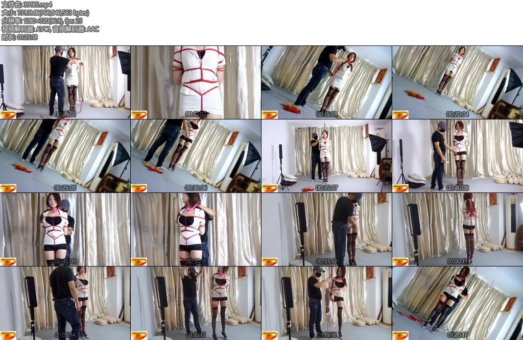 [魅影空间] 楠楠奴隶秘书白裙调教楠楠奴隶秘书调教升级后手观音紧缚股绳勒阴棒棒SP奴隶协议背诵片足调教开始-丝依依