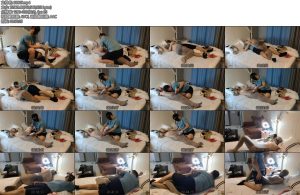 [JS原创] 激辣被丝袜包裹的女孩人体抱枕丝袜捆绑超大口球棒棒刺激-丝依依