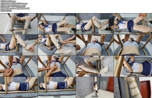 [飞天原创] 冰儿刑架紧固TJ炮轰，反吊惩罚…..-丝依依