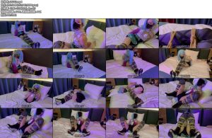 [JIOJIO原创] KDA萨勒芬妮JIOJIO日式捆绑直腿团缚震动B放置挣扎-丝依依