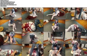 [绳欲club] 新人小茵的首次出镜05年的小萝莉lo娘胶带极限X_X震动木奉固定强高丝袜堵嘴 郊狼挣扎带-丝依依