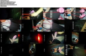 [亚洲绳艺] 媚娘雨天公园玩耍吊绑驷马蚊子叮咬-丝依依