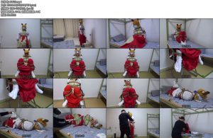 [新月原创] 雨涵定拍精品COS日式小狐仙自带口球四处逛放在凳子上带TD最后扔回床上棒子狠狠震-丝依依