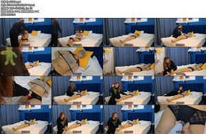 [JS原创] 凌熙露楠两个女人的捆绑游戏2丝袜包裹捆绑TK丝袜塞嘴套头棒棒刺激-丝依依