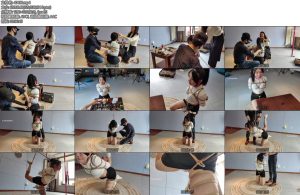 [一绳所爱] 小小奈视镜一边化妆一边捆绑-丝依依