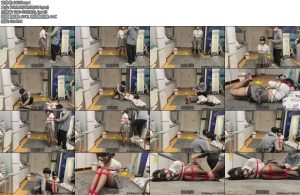 [贝特原创] 口枷鼻勾日式红绳极限驷马-丝依依