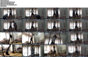 [新月原创] 玉箫原创雨薇黑丝长腿实习生大字捆绑td挣扎解缚-丝依依