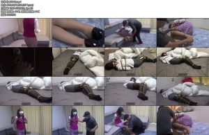 [新月原创] 红豆定拍剧情片空姐的囚禁 美女空姐脾气暴躁最后被老公囚禁强G教做人-丝依依