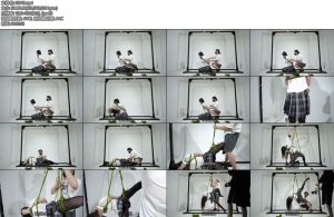 [四季屋] 肾虚缚手从沈阳千里迢迢来应聘绳师最后被模特吐槽细狗-丝依依