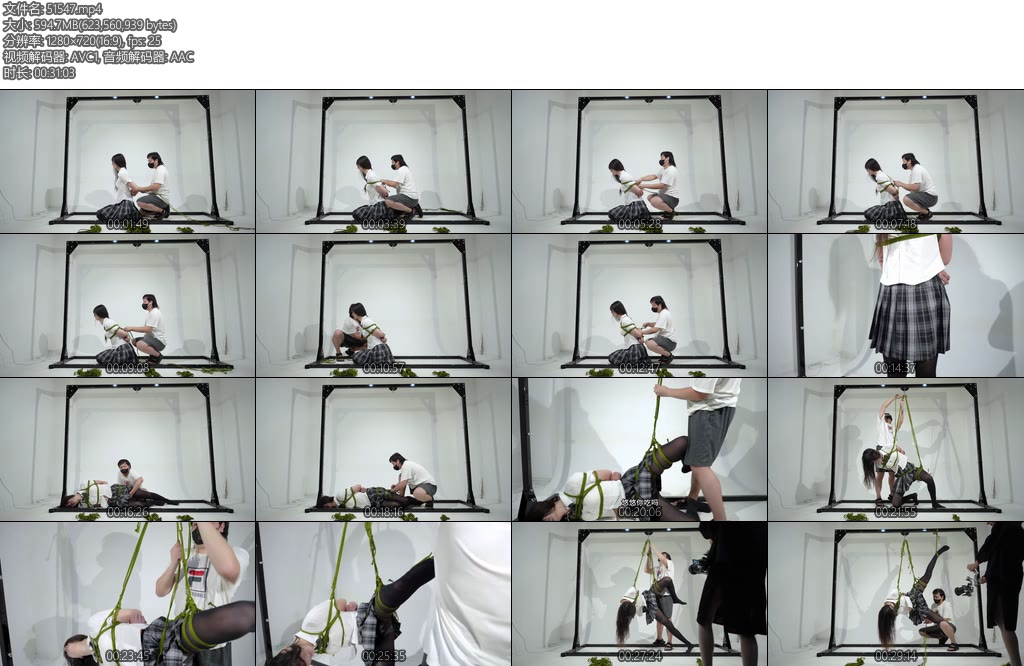 [四季屋] 肾虚缚手从沈阳千里迢迢来应聘绳师最后被模特吐槽细狗-丝依依