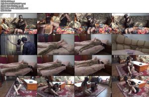 [胜景影视] 家政惊魂故事（下集）小莉和另外一个女孩被捆绑在房里杀手夜莺准备引燃煤气炸死小莉逃跑-丝依依