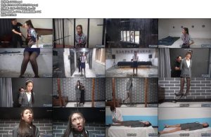 [MJ影视] 空姐纹之刑 漂亮空姐梅馨月贪污巨额公款抗拒狡辩被判处死刑之纹之刑求饶吓尿失禁挣扎死亡-丝依依