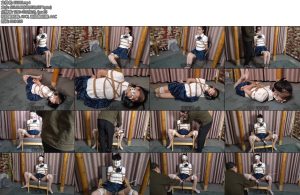 [随心原创] 妍妍面试的白丝小学妹丝袜蒙眼丝巾开口器-丝依依