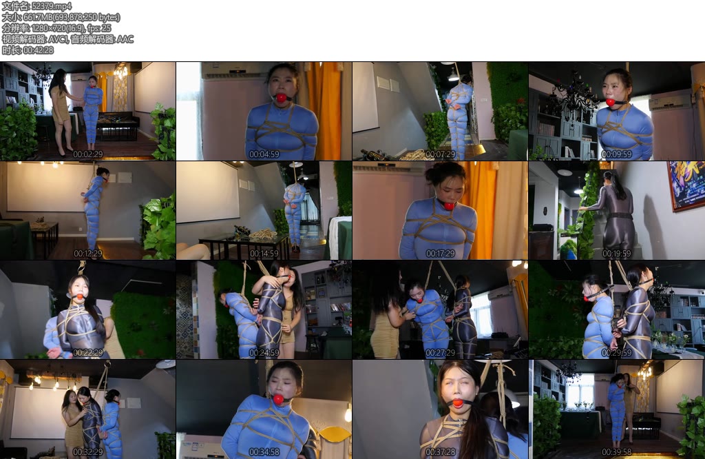 [胜景影视] 被俘的女侦探上集两女侦探接到命令潜伏到某基地调查犯罪团伙罪证结果被俘获女侦探被抓获捆绑堵嘴在会所被女老大玩弄同伙营救她失败双双被女老大抓获-丝依依