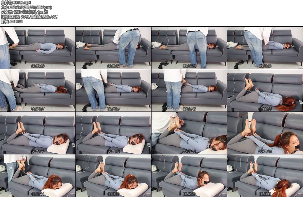 [心悦艺束] 琳琳复出极品身材驷马镣铐足控福利小玉足还是那么诱人-丝依依