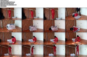 [欧美绳艺] できるかな拘束バッグ脱出Can do it]Escaping from a bag while restrained-丝依依