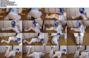 [亚洲绳艺] 清纯伪娘被紧紧捆缚眼睛和嘴巴也都被蒙上等待她的将会是怎样的命运-丝依依