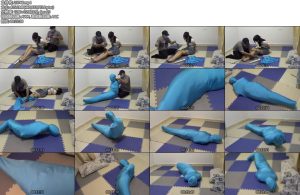 [新月原创] 佳怡木乃伊全包棒子贴身固定伺候各种挣扎太可爱了-丝依依