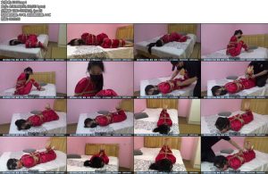 [新月原创] 雨晴定拍剧情片迷晕贩卖高傲女白领被迫成为他人新娘强行驷马绑紧享受强G-丝依依