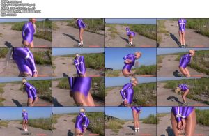 [欧美绳艺] Spandex Bondage No.105-丝依依