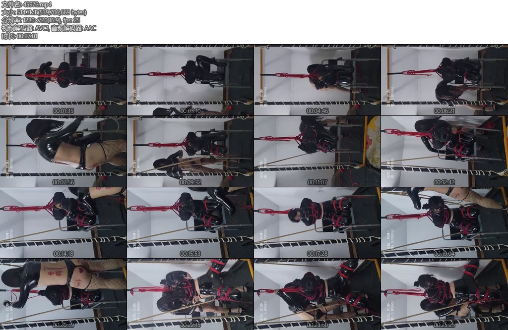 [亚洲绳艺] 被污秽男娘玩弄这辈子就有了叭欢乐向-丝依依