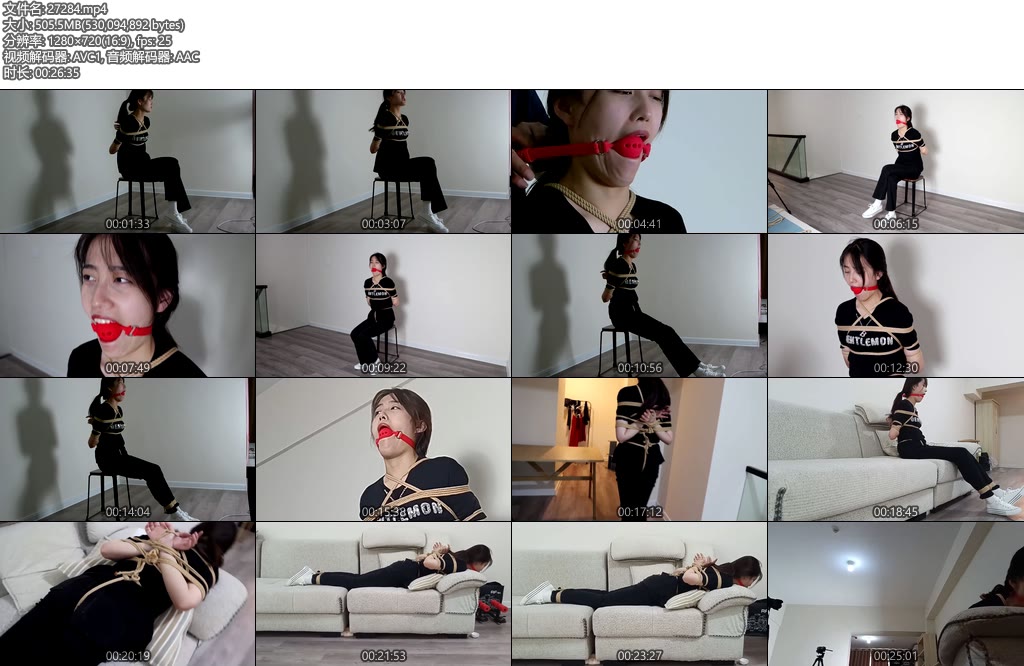 [吴越原创] 文静试镜（第一集）又直又细大长腿妹子有点狠的后观音有点坏的股绳束手束脚的动态测试美艳口球晶莹口水-丝依依