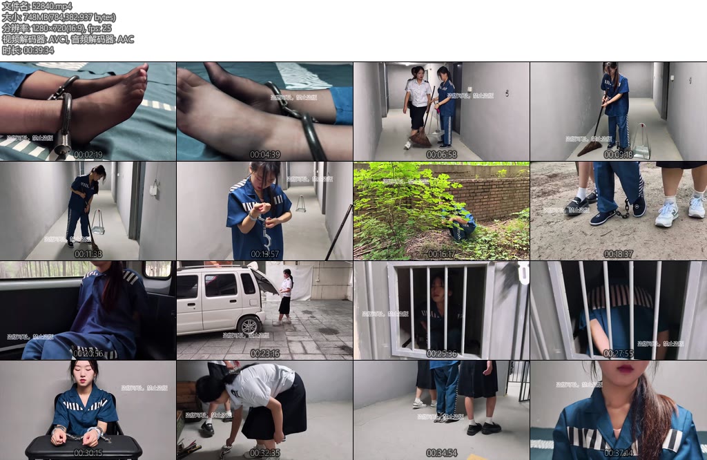 [鑫鑫原创] 林静如因职场的卫生打扫问题与同事发生口角后因奶奶生病住院而逃狱被李抓住并带回-丝依依