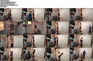 [随心原创] 苏樱猫女郎 极限吊 鞭打 脚尖垫地-丝依依