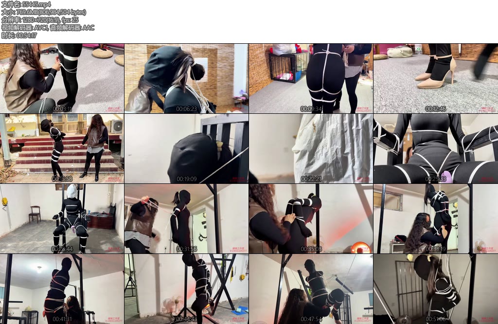 [媚娘原创] 全包紧身衣1天1夜痛苦特训-丝依依