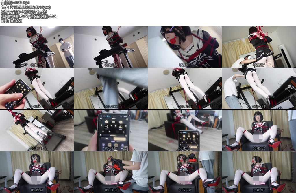 [面具原创] 面具男唯一一个完成自动化榨汁训练任务的小伪娘用上这玩意了还能居然能坚持10分钟-丝依依