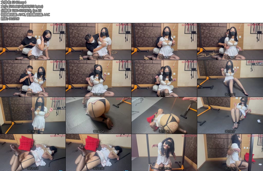 [悦感日记] 小美再次挑战紧缚调教滴蜡K9踮脚罚站SP崩溃了-丝依依