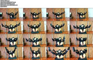 [亚洲绳艺] 長時間開脚リモバイ放置絶頂観察-丝依依