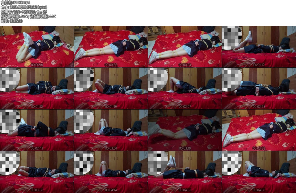 [心悦艺束] 绳缚体验—新模佳佳片段-丝依依