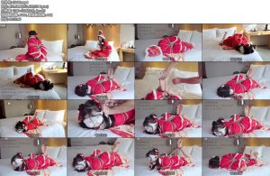 [史莱姆原创] 圆圆新年装来给各位拜早年新年汉服口球驷马放置挣扎-丝依依