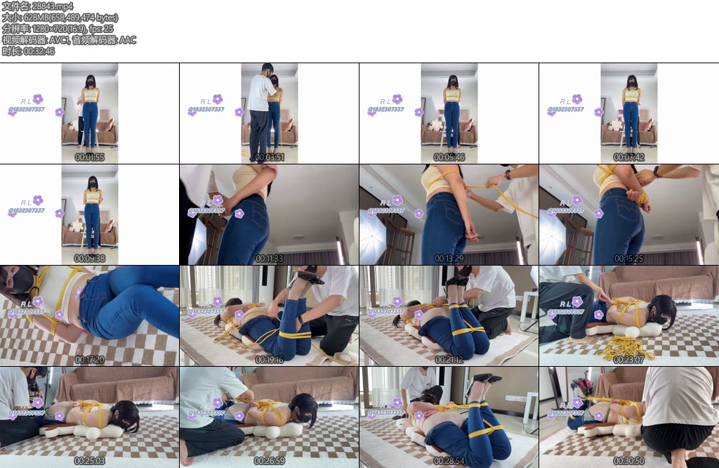 [RLL原创] 订制OL驷马捆绑-丝依依