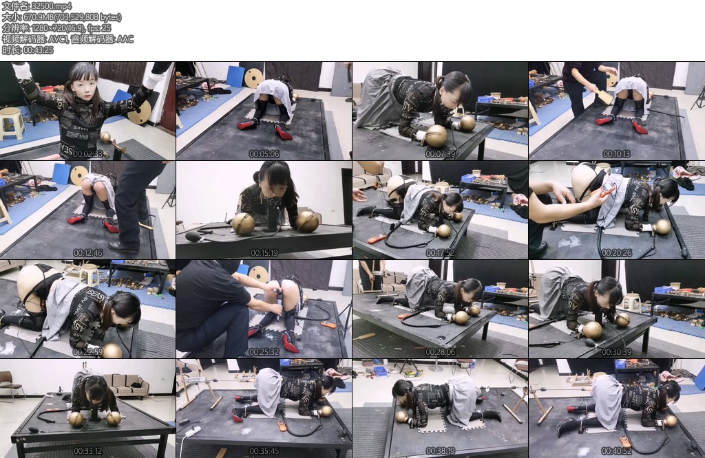 [飞天原创] 悦儿奴的小嘴正在含着小丁丁一抬头被喷了一脸听话水被乖乖地禁锢在拘束床上-丝依依