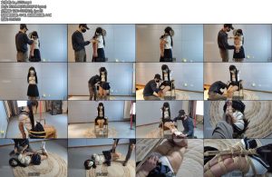 [一绳所爱] 雯雯极限直臂紧缚挨揍-丝依依